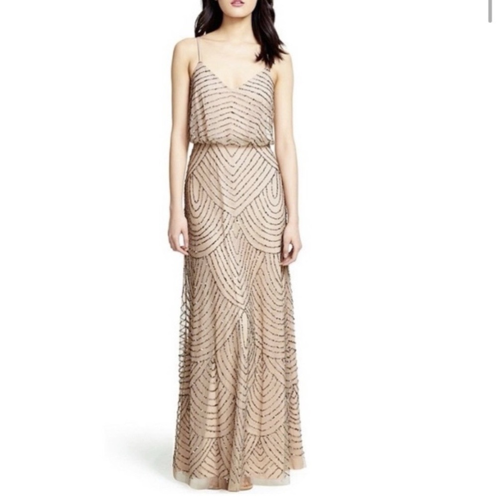 LAST CHANCE NEW ADRIANNA PAPELL Blouson Dress